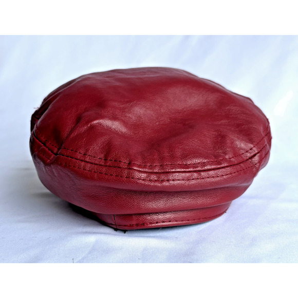 Bershka Accessories Pleather Vegan Cap size Medium - Picture 5 of 6